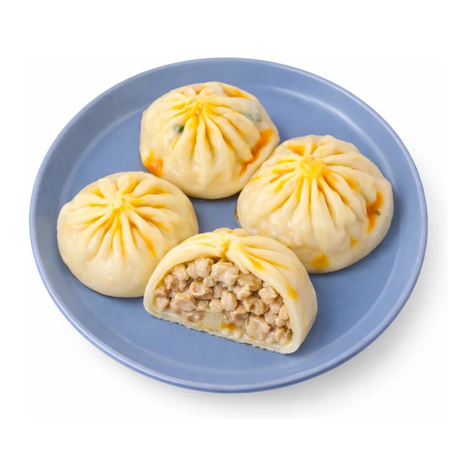 Манты с курицей